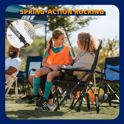 【🎁67% OFF+1 GIFTS🎁】10second folding portablerocking chair with storagebag (buy 2 get 2 free)