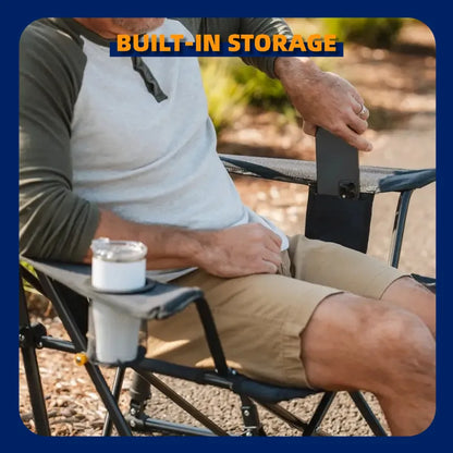 【🎁67% OFF+1 GIFTS🎁】10second folding portablerocking chair with storagebag (buy 2 get 2 free)