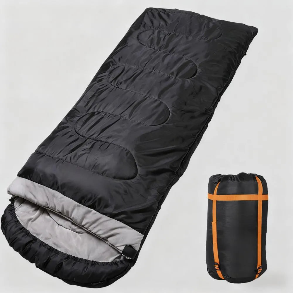 Below Zero Rated XXL Sleeping Bag, Flannel Lined for Adults