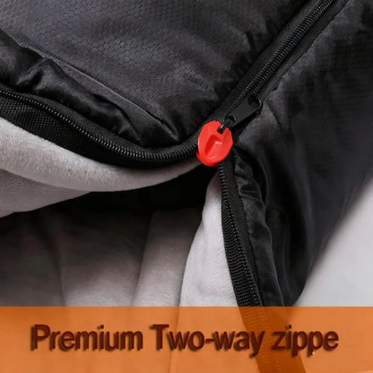 Below Zero Rated XXL Sleeping Bag, Flannel Lined for Adults